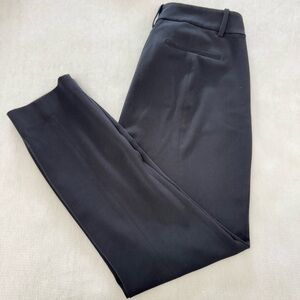 J. Crew Black Slim Ankle Pants Sz 2